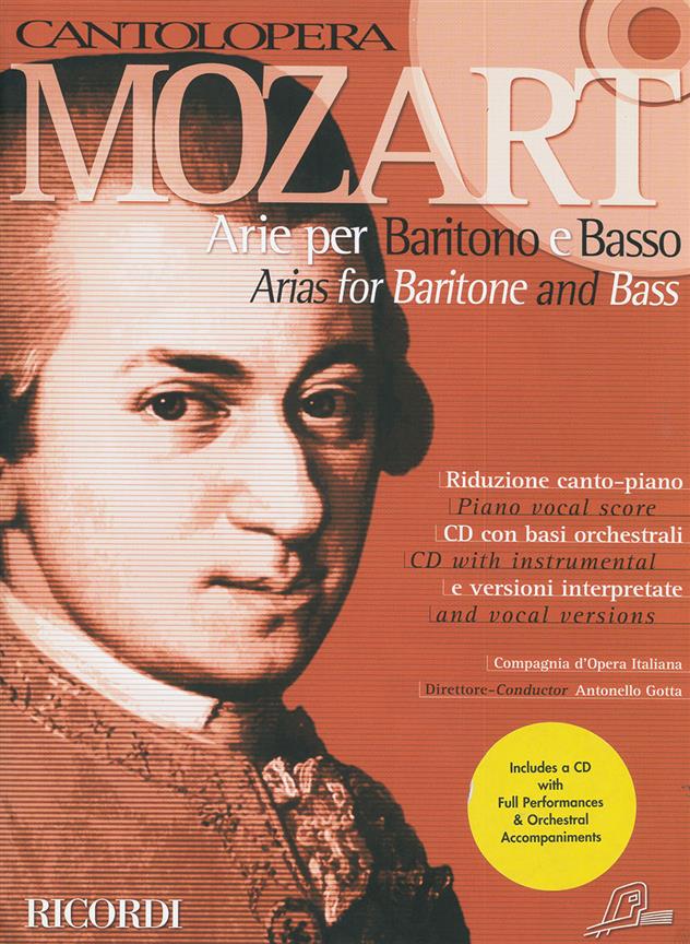 Cantolopera: Arie Per Baritono-Basso - pro zpěv a klavír